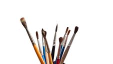 Paint Brushes. Royalty Free Stock Image