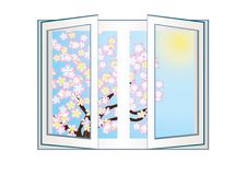 Open Window. Stock Image Open Window. Stock Image