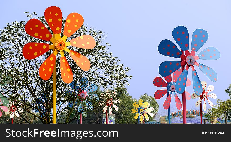 Colorful Windmill