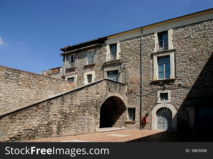 Ancient hamlet in South Italy