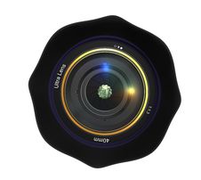 Camera Objective Isolated Stock Images