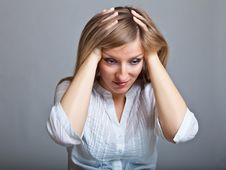 Depressed Woman Stock Photography Depressed Woman Stock Photography