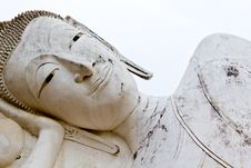 Reclining Of Buddha Royalty Free Stock Photo Reclining Of Buddha Royalty Free Stock Photo