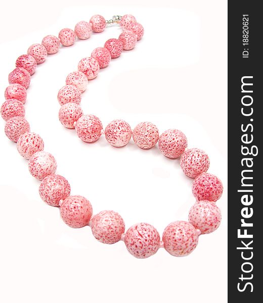 Pink Coral Beads Jewellery