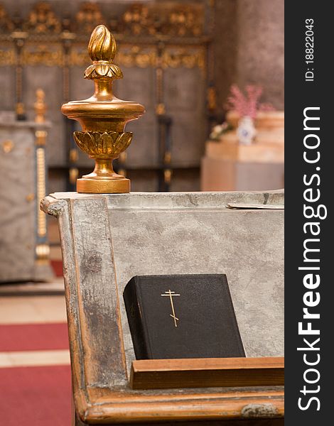 Interior of a greek catholic church