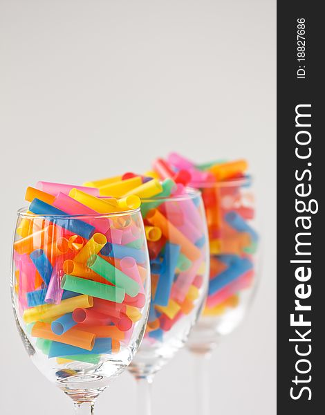 Colorful  Plastic Tube