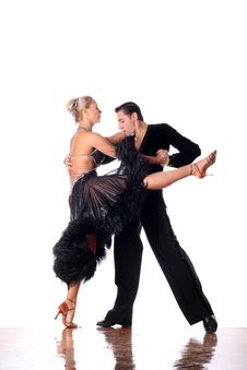 Dancers In Ballroom Stock Photography Dancers In Ballroom Stock Photography