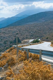 Winding Road Royalty Free Stock Photography Winding Road Royalty Free Stock Photography