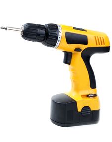 Battery Drill Royalty Free Stock Photos Battery Drill Royalty Free Stock Photos