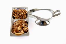 Close-up Of Muesli . Royalty Free Stock Image Close-up Of Muesli . Royalty Free Stock Image