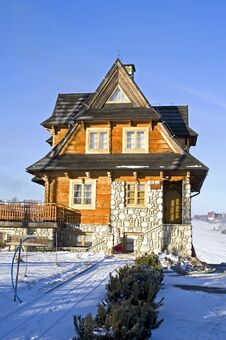 Mountain House Royalty Free Stock Photography Mountain House Royalty Free Stock Photography
