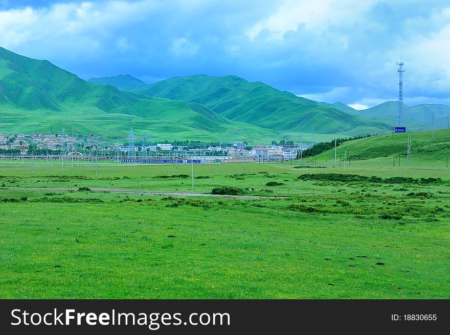 Tibet GanNan S Grassland