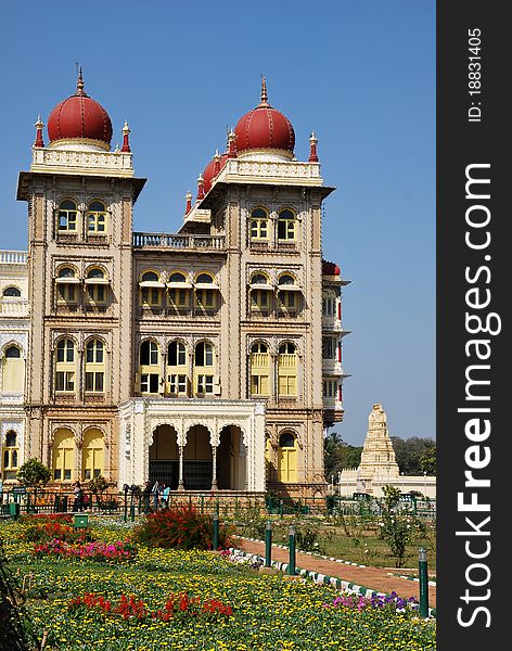 Mysore Palace And Garden In India