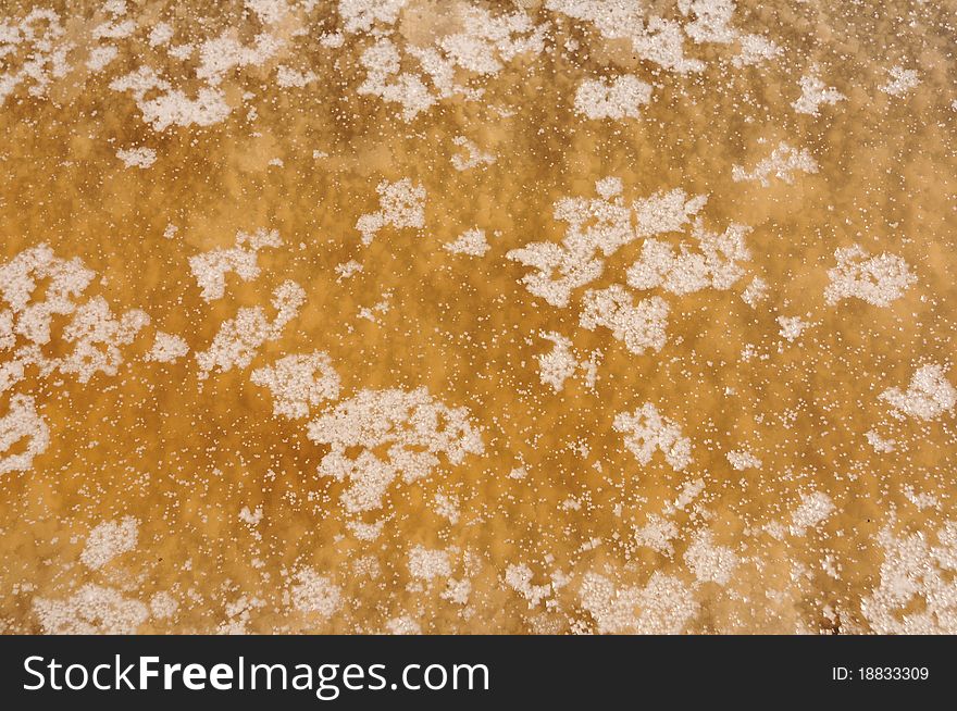 Detail of Sea salt backgrounds