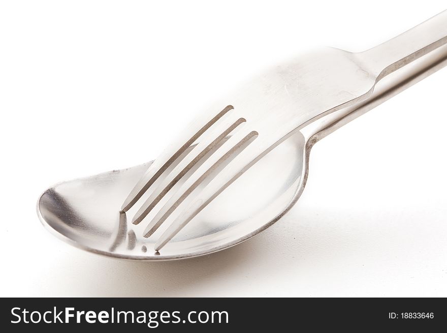 Photo of tableware on white isolated background. Photo of tableware on white isolated background