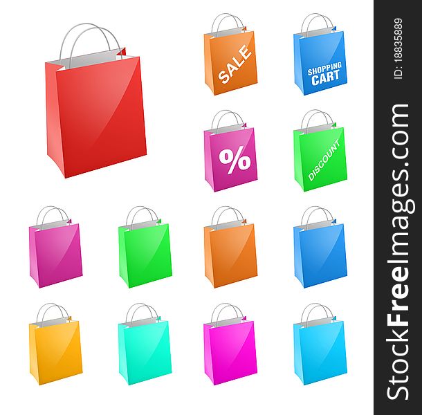 Colorful Shopping Bag