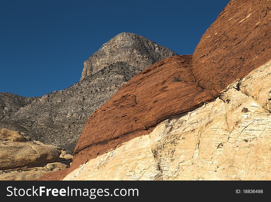 HDR image of Red Rock Canyon. HDR image of Red Rock Canyon