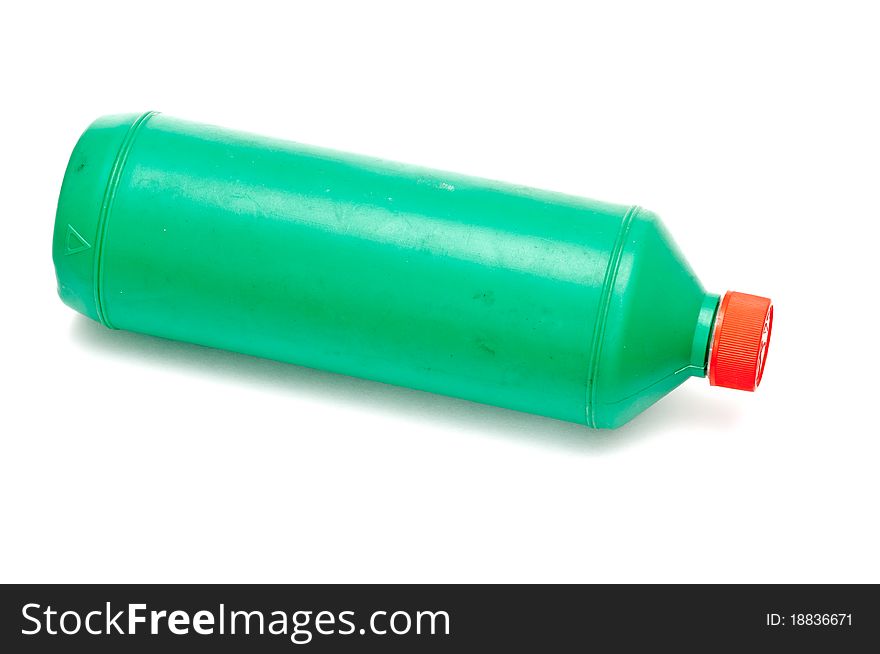 Green Empty Bottle