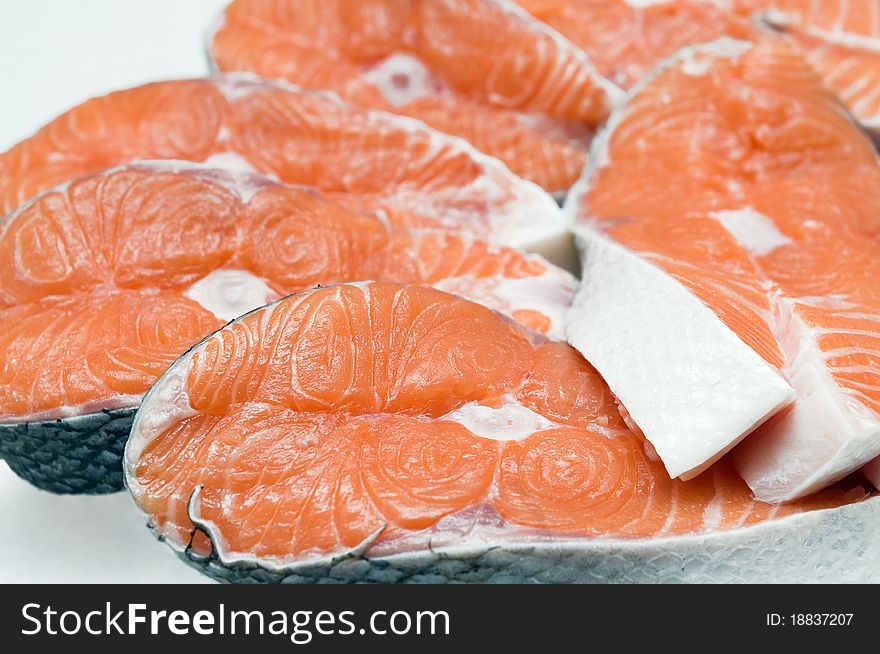 Pieces Of A Salmon