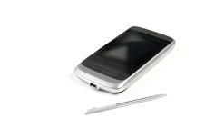 Mobile Phone With Touch Screen Royalty Free Stock Photo