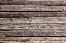 Logs In The Wall. A Structure Royalty Free Stock Images Logs In The Wall. A Structure Royalty Free Stock Images