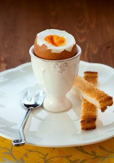 Boiled Egg Royalty Free Stock Photography