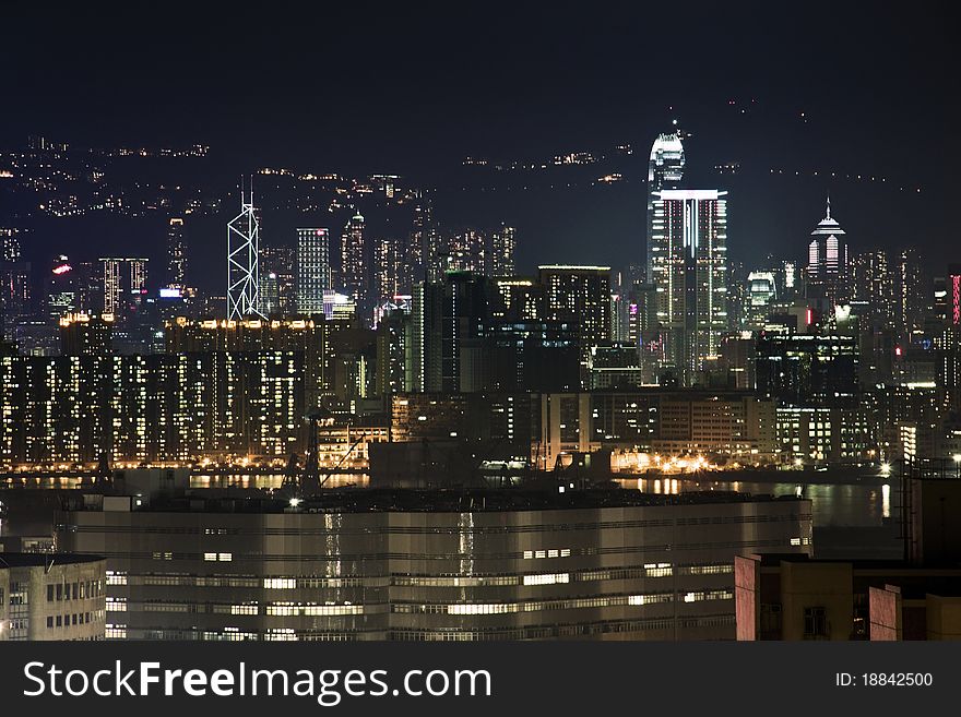Modern Building In Hong Kong