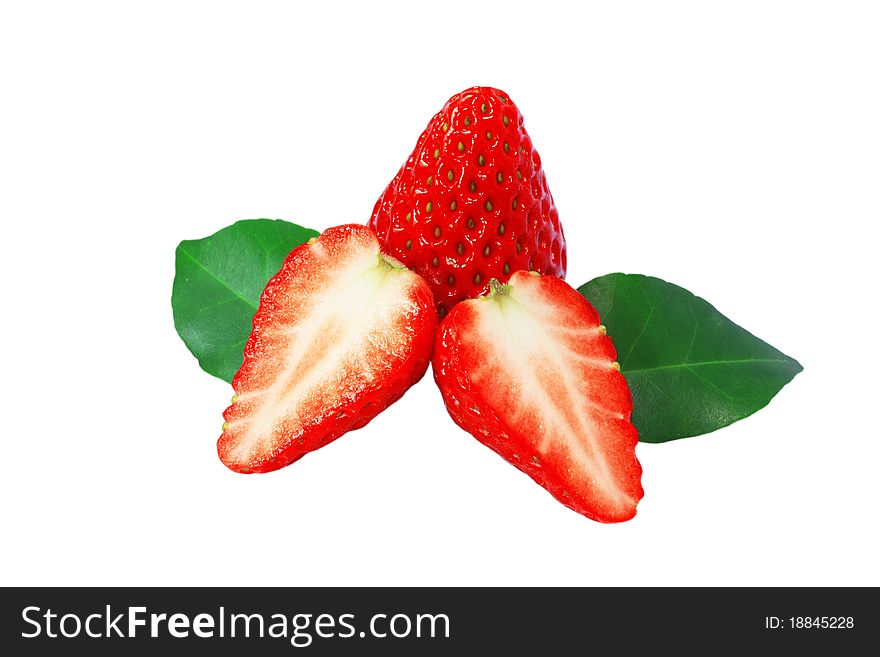 Red Fresh Strawberries