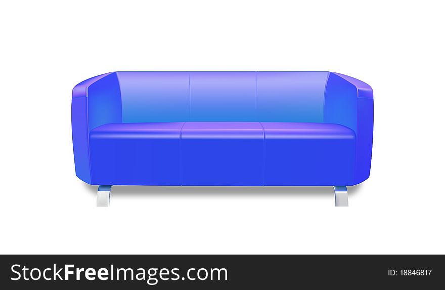 Blue Mo Sofa