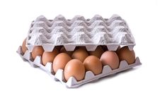 Eggs In Carton Stock Image Eggs In Carton Stock Image