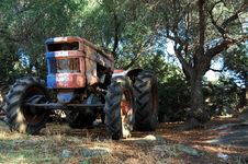 Old Tractor Royalty Free Stock Photo Old Tractor Royalty Free Stock Photo