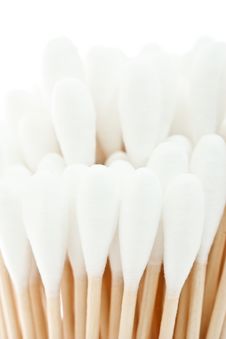 Group Of Cotton Stick Stock Images