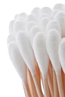 Group Of Cotton Stick Royalty Free Stock Image