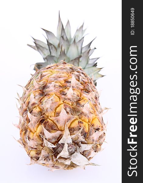 Pineapple on a white background