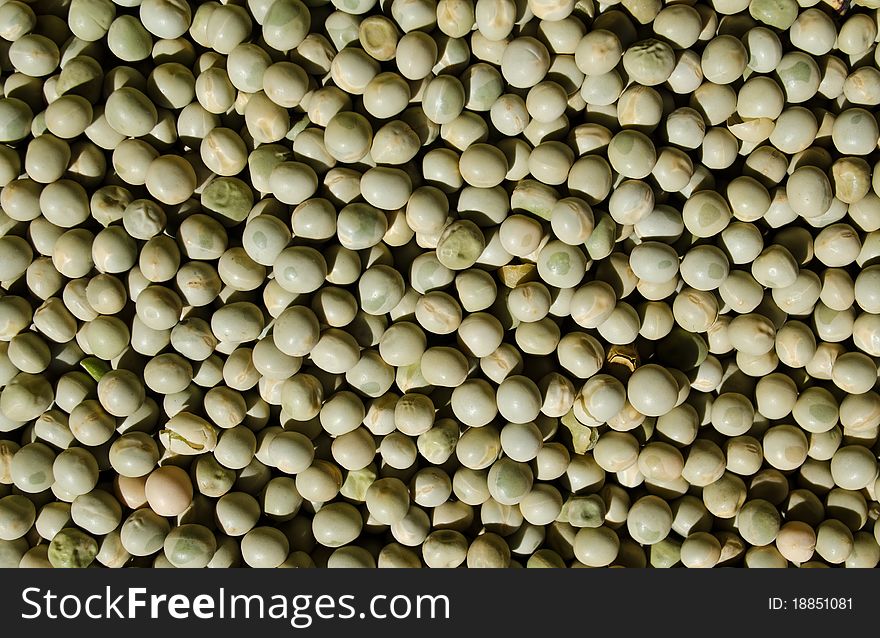 Soya beans - healthy fiber food