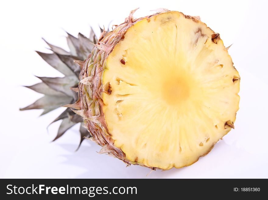 Half Of A Pineapple