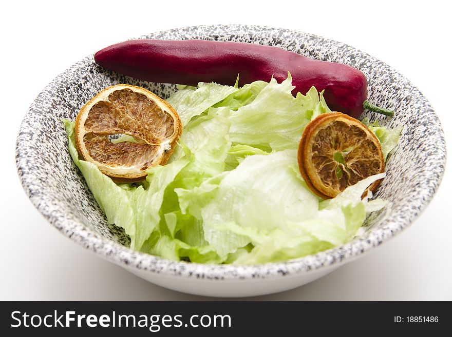 Green Salad With Lemon