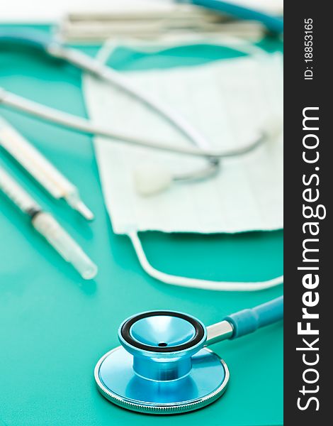 Stethoscope And Hospital Equipments