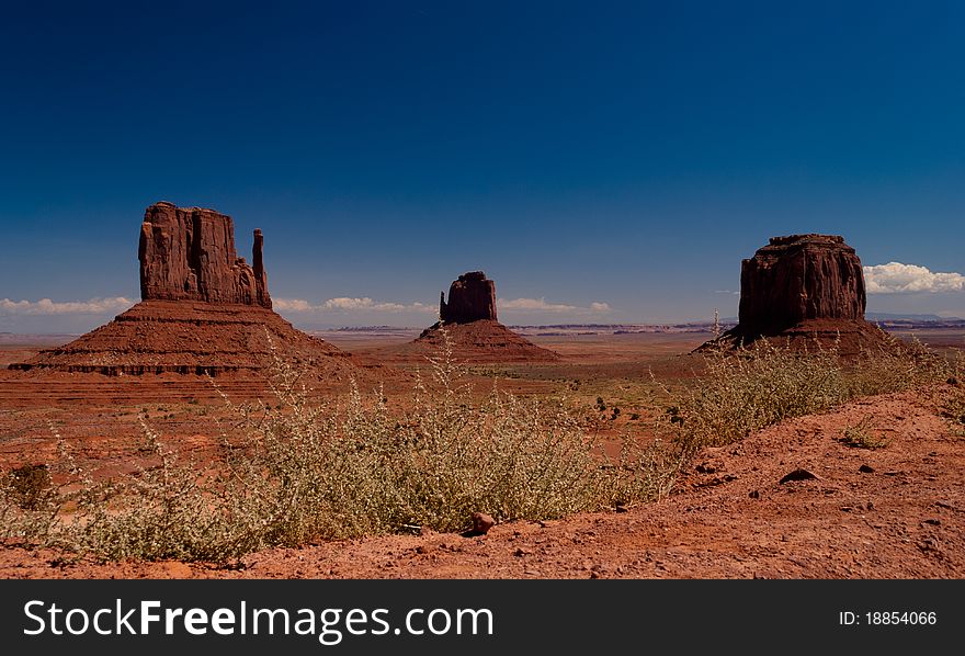 Monument Valley Navajo Indian Tribal Park Panorama