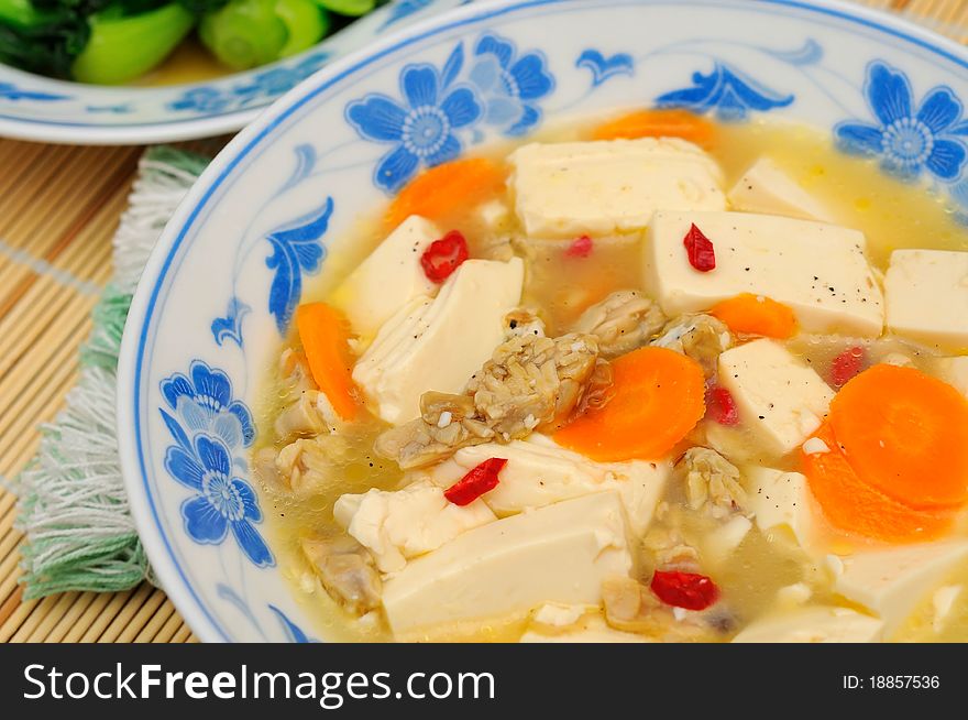 Healthy Bean Curd Dish