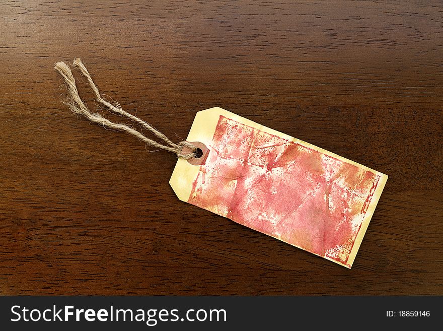 Old Paper Tag