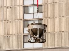 Cement Bucket Royalty Free Stock Image Cement Bucket Royalty Free Stock Image