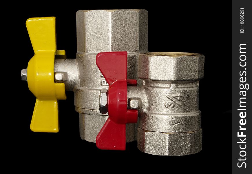 Natural gas and water valves