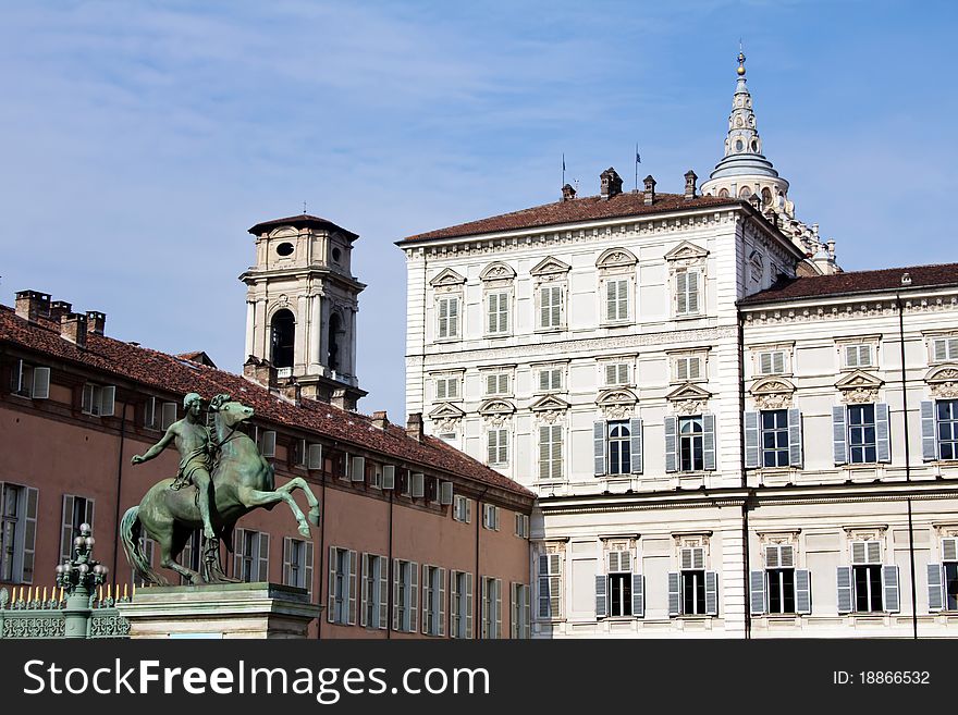 Piazza Castello In Turin