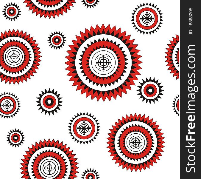 Seamless pattern geometric  ornament  on the whit background. Seamless pattern geometric  ornament  on the whit background