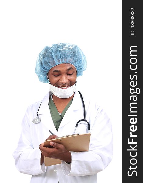 Doctor With Notepad