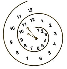 Fantasy Clock Infinite Time Stock Photo Fantasy Clock Infinite Time Stock Photo