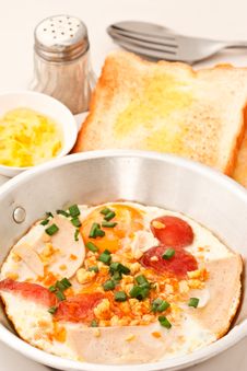 Thai Style Breakfast Set Royalty Free Stock Photography Thai Style Breakfast Set Royalty Free Stock Photography
