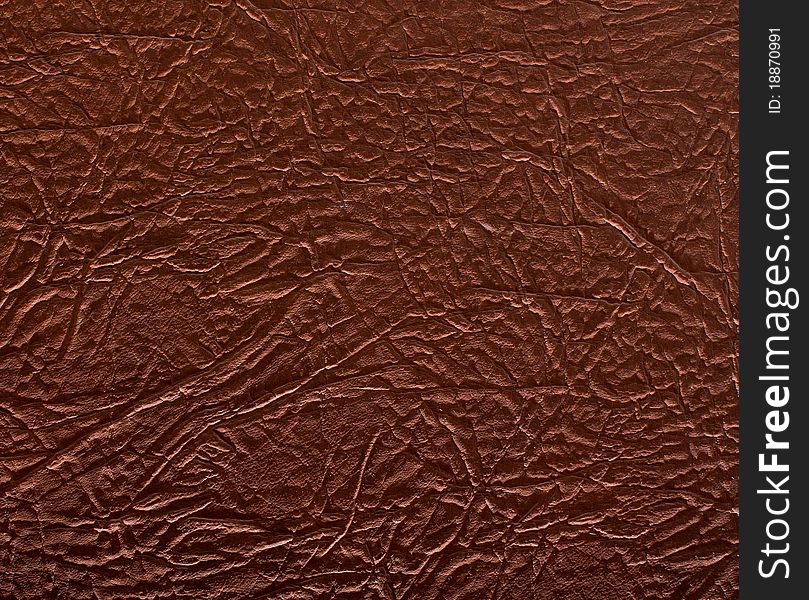 Clean texture of nice wrinkled leather. Clean texture of nice wrinkled leather