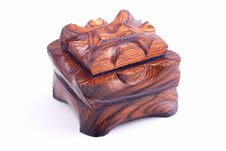 Ancient Style Wooden Box Stock Photos